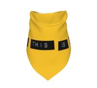 Salelf What if This is All Real Dog Bandana Premium Durable Triangle Scarf -1 PackWashable Make Your Pooch Stand Out Dog Bandana Suitable for Neutral Large Dogs