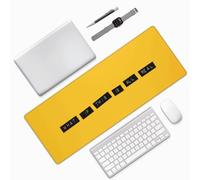 Salelf What if This is All Real for Large Mouse Pad 31.5 x 11.8in Gaming Desk Mat for Keyboard and Mouse with Anti-Slip Rubber Base Waterproof for School Office Home