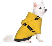 Salelf What if This is All Real for Small Dog Hoodie for Winter Fall, Warm Polyester Puppy Clothes with Hood, Soft Cozy Dog Sweater for Small Breeds, Cold Weather Pet Apparel