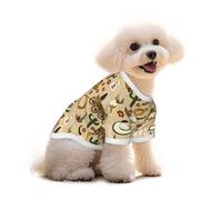 Salelf Wild West Cowboy for Pure Cotton Pet T-Shirt for Dogs & Cats - Soft, Breathable Summer Tee or Sleeveless Vest, for Small Medium Breeds with Sensitive Skin