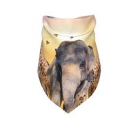 Salelf Wildlife Protection Dog Bandana Premium Durable Triangle Scarf -1 PackWashable Make Your Pooch Stand Out Dog Bandana Suitable for Neutral Large Dogs