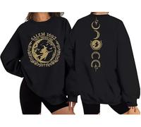 Salem 1692 They Missed One Sweatshirt, Salem Witch Halloween Sweatshirts For Women Black