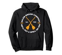 Salem Broom Company Est. 1692 We'll Put a Spell on You Pullover Hoodie