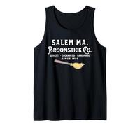 Salem Broomstick Co Witch Magic Enchanted Vintage Design Tank Top