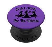 Salem For The Witches Cool Halloween Hot Witches Group PopSockets Adhesive PopGrip
