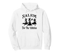 Salem For The Witches Cool Halloween Hot Witches Group Pullover Hoodie