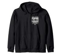Salem Massachusetts Mass Hysteria Zip Hoodie