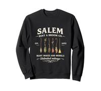 Salem Rent a Broom Company est 1692 Halloween Scary Costume Sweatshirt