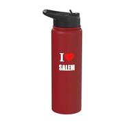 Salem Souvenir Memory. Born and Bred Stainless Steel Insulated Water Bottle