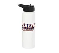 Salem State University Vikings Word Mark Stainless Steel Insulated Water Bottle