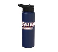 Salem State University Vikings Word Mark Stainless Steel Insulated Water Bottle