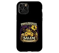 Salem Voodoo Doll Gothic Curiosity Raven Skull Folklore Art Case for iPhone 11 Pro
