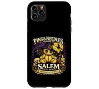 Salem Voodoo Doll Gothic Curiosity Raven Skull Folklore Art Case for iPhone 11 Pro Max