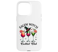 Salem Witch Cocktail Club Halloween Drinking Party Design Case for iPhone 15 Pro Max
