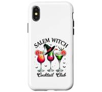 Salem Witch Cocktail Club Halloween Drinking Party Design Case for iPhone X/XS