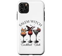 Salem Witch Cocktail Club Halloween Drinks Witchy Aesthetic Case for iPhone 11 Pro Max