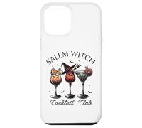 Salem Witch Cocktail Club Halloween Drinks Witchy Aesthetic Case for iPhone 12 Pro Max