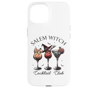 Salem Witch Cocktail Club Halloween Drinks Witchy Aesthetic Case for iPhone 15