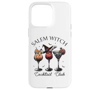 Salem Witch Cocktail Club Halloween Drinks Witchy Aesthetic Case for iPhone 15 Pro Max