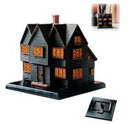 Salem Witch House Burner, Salem Massachusetts Witch House Halloween Autumn Incense Burner, Indoor Halloween Decorations, Home Vintage Decorations