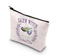 Salem Witch Makeup Bag Salem Witch Lover Gift Salem Witch Cocktail Club Gifts Salem Massachusetts Zipper Pouch (Salem Witch UK)