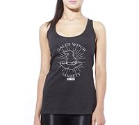 Salem Witch Society - Womens Vest Tank Top - Halloween Witchcraft Spell L Black