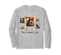 Salem Witch They Missed One 1692 Halloween Postage Stamp Long Sleeve T-Shirt