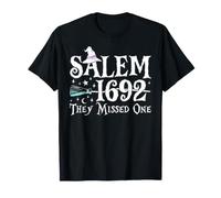 Salem Witch Trials 1692 They Missed One Witchy Halloween T-Shirt