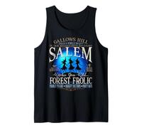 Salem Witches Forest Frolic Witchcraft Halloween Costume Tank Top