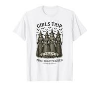 Salem Witches Girls Trip Halloween Group T-Shirt