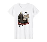 Salem's Lot Maine Vampire Welcome Value Graphic T-Shirt, Women, White, S