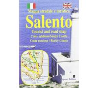 Salento. Mappa stradale e turistica. Tourist and road map