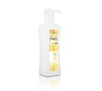 SALERM Curly Booster Yellow Shot - Curly Booster Yellow Shot - 300 ml - Biokera Fresh - Defined Curls - Deep Moisture of the Hair - Natural Hold - Free from Sulphates and Parabens - Vegan