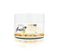 SALERM - Deep Repair Hair Mask - Biokera Fresh Yellow Shot Mask - 250 ml - Hydrates, Repairs, and Protects Hair - Anti-Frizz - Sulfate-Free and Paraben-Free