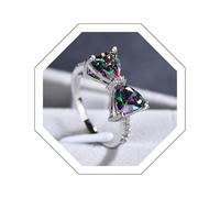 sales clearance Luxury Ring Set for Women Large Diamond Wedding Bands for Ladies Premium Gemstone Jewelry for Mother's Day Dainty Rings for Girlfriends today's deals of the day clearance