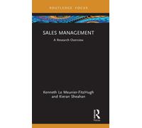 Sales Management : A Research Overview