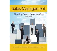 Sales Management: Shaping Future Sales Leaders- 3rd ed.