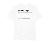 Sales Rep Funny Definition T-Shirt, Men's Big and Tall, White, 4X Tall