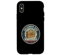 Salesman Dad Business Growth Deals Strategy Father's Day Case for iPhone X/XS