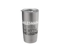 Salesman Design Man Myth The Legend Stainless Steel Insulated Tumbler