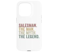Salesman The Man The Myth The Legend Funny Sales Agent Case for iPhone 15 Pro