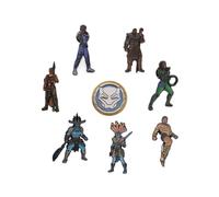 SalesOne Marvel Black Panther Wakanda Forever Characters Pin Set
