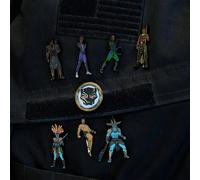 SalesOne Marvel Black Panther Wakanda Forever Characters Pin Set