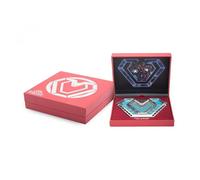 SalesOne Marvel Black Panther Wakanda Forever Ironheart Arc Reactor Pin Replica