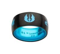 SalesOne Star Wars Feel The Force Jedi 2-Tone Ring, Size 12, Metal, No Gemstone