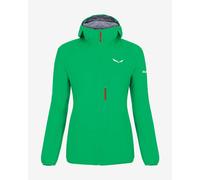 Salewa Agner 2 Powertex 3L Jacket with Hood Green Women - 36