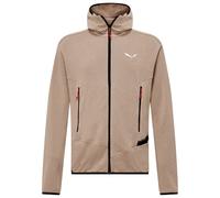 Salewa - Agner Hemp 2 Hooded Jacket - Fleece jacket size 40, sand/brown