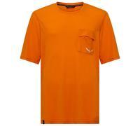 Salewa - Agner Hemp/DST T-Shirt - T-shirt size 36, orange