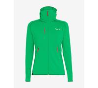 Salewa - Women's Agner Hybrid Polarlite Fullzip Hoody - Fleece jacket size 8, green