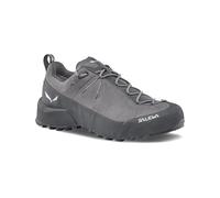 Salewa - Approach shoes in GORE-TEX - Wildfire Leather 2 GTX M Quiet Shade/Black for Men in Leather - Size 9 UK - Grey Grey 9 UK